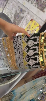 لباس افغان مجلسی زمرد کوهسار - تصویر 2